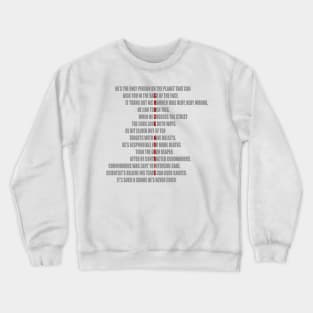 Ballad of Chuck Norris Crewneck Sweatshirt